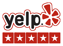 Yelp 5-star review logo